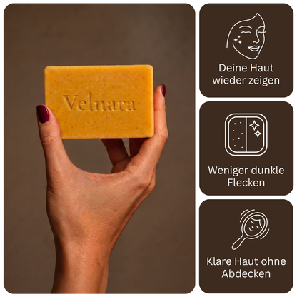 Velnara - Aufhellende Naturseife