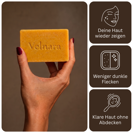 Velnara - Aufhellende Naturseife