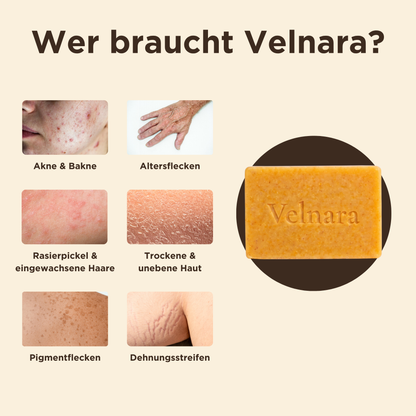 Velnara - Aufhellende Naturseife